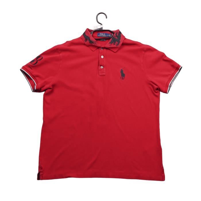 Reconditionne Polo Ralph Lauren Dragon Big Pony 31876 Rouge Cdiscount Pret a Porter