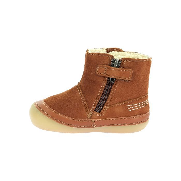 Basket Montante Cuir Kickers Sokifaune - Camel Basket Montante Cuir Kickers Sokifaune - Camel