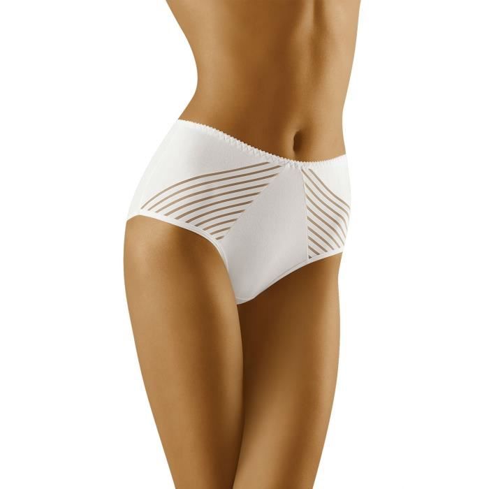 Culotte Sculptante Wolbar Femme - Taille Haute Avec Bande Silicone - Modèle WB423