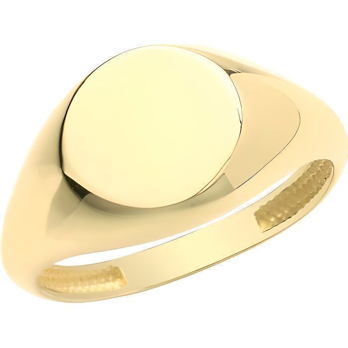 Bague Chevalière Ancienne En Or Jaune 9 Carats (375/1000) – 5,4 G, à Porter Ou à Fondre