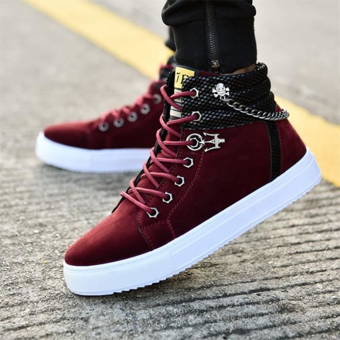BASKET Homme Chaussures de sport mode confortable personnalit