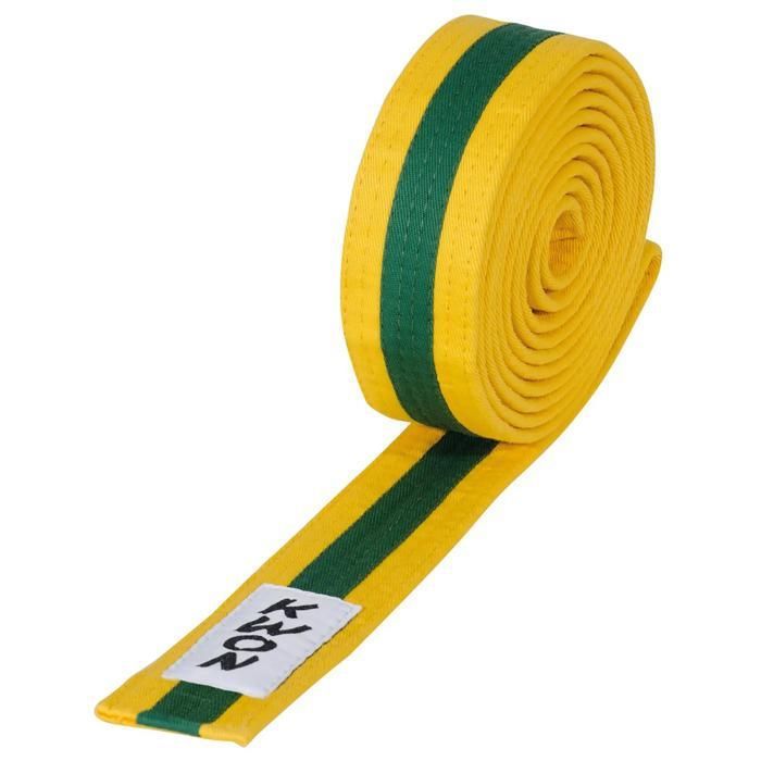 Ceinture Budō Kwon Souple - 100% Polyester - Pour Judo, Karaté, Taekwondo - Enfants/Ados