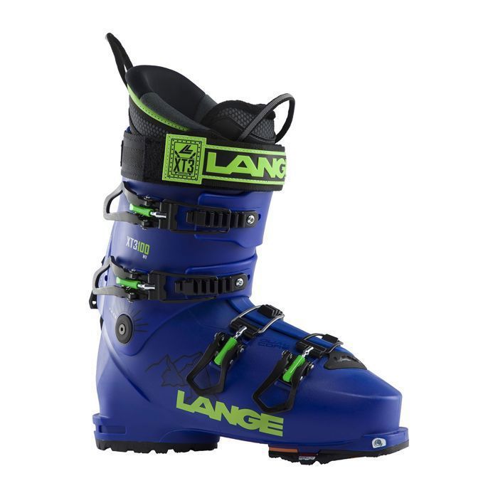 Chaussures De Ski LANGE XT3 90 LV Vert - Taille 25.5 - GripWalk - Occasion Bon état