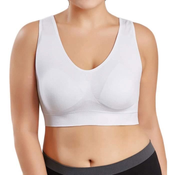Soutien-gorge coton sans armatures maintien Rose