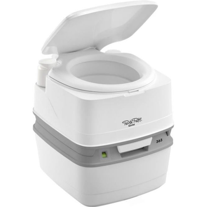 Toilettes chimiques portables avec réservoir eaux noires 10L