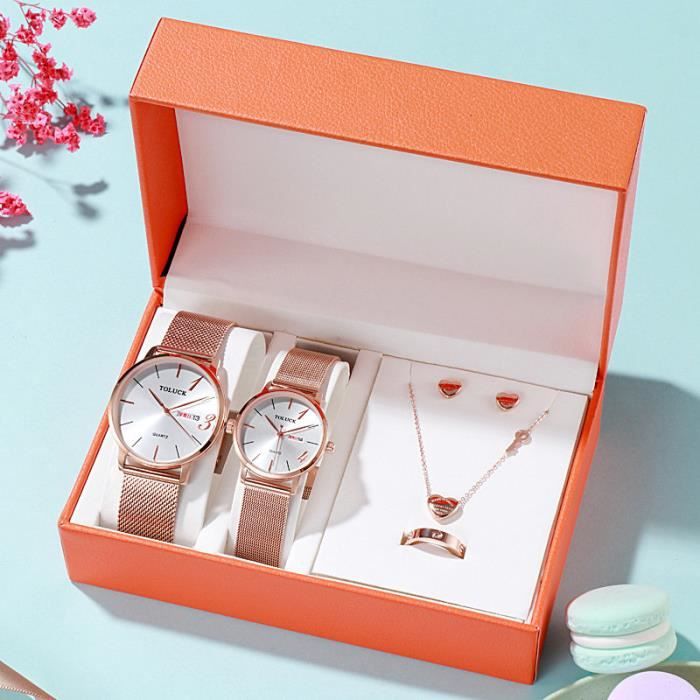 Coffret Cadeau Montre Couple Femme Homme 2020 Mode - cadeau Noel  Anniversaire Saint Valentin Souvenir , - Achat/vente montre - Cdiscount