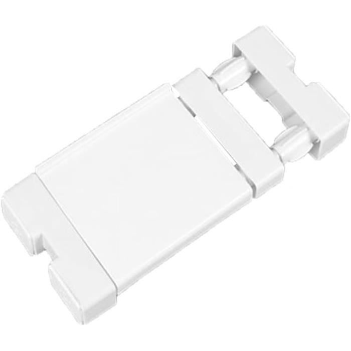 Étagère Extensible étroite à Tension - Organisateur De Placard, Salle De Bain, Cuisine - Blanc, Longueur Réglable