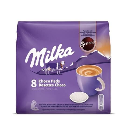 LOT DE 6 - SENSEO - Milka Chocolat dosettes Compatibles