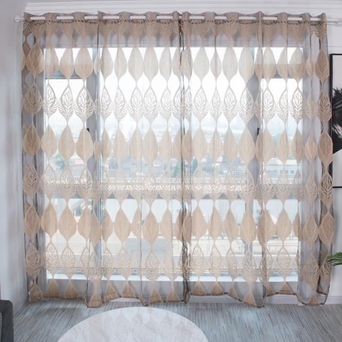2 Rideaux Extérieurs Transparents 182x182 Cm | Imperméables, Avec œillets | Pour Terrasse, Pergola, Jardin