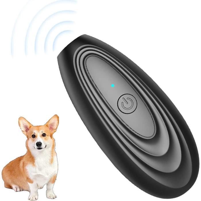 Dispositif Anti-aboiement Ultrason Pour Chien - Rechargeable, Portable - Fréquence Variable - Pour Intérieur/extérieur