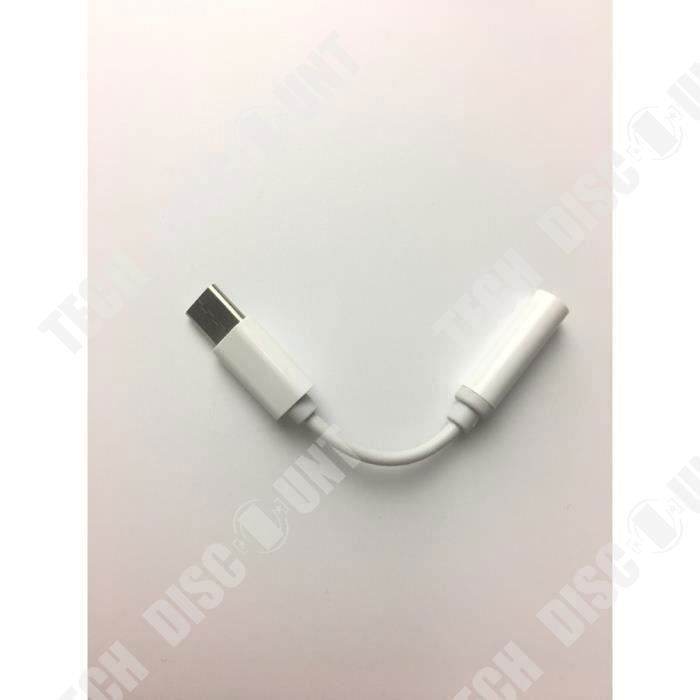 TD® Adaptateur Apple Lightning vers Jack 9mm Connecter Écouteurs Jack Avec périphérique Apple Ecouter Musique Facilement Avec Câble
