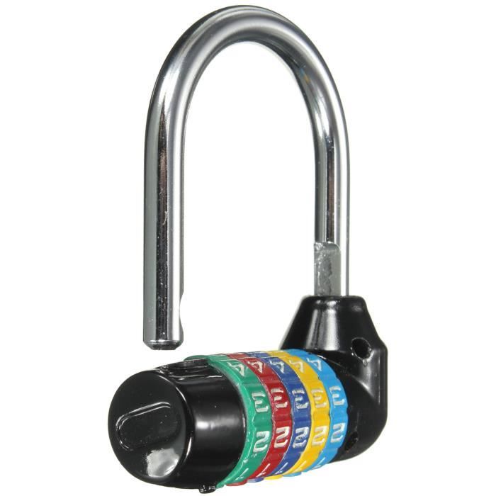 Comment Fermer Un Cadenas A Code 3 Chiffres 5 Chiffres Cadenas de Bagage Valise Code Antivol Combinaison