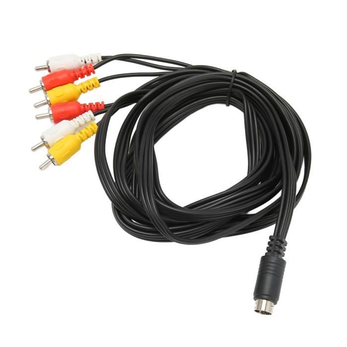 Câble Répartiteur Mini DIN Y 4 Broches - Pour Signal Clair, Marque SGS, Neuf