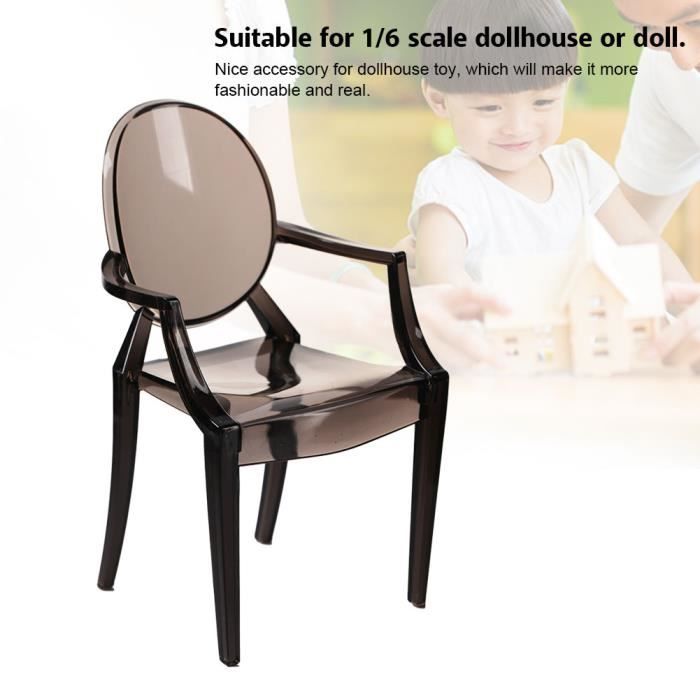 ABOOFAN Chaises Miniatures Échelle 1/12 - Canapé Et Fauteuils Vintage En Bois Pour Maison De Poupée, Décoration Micro Paysage Et Photographie
