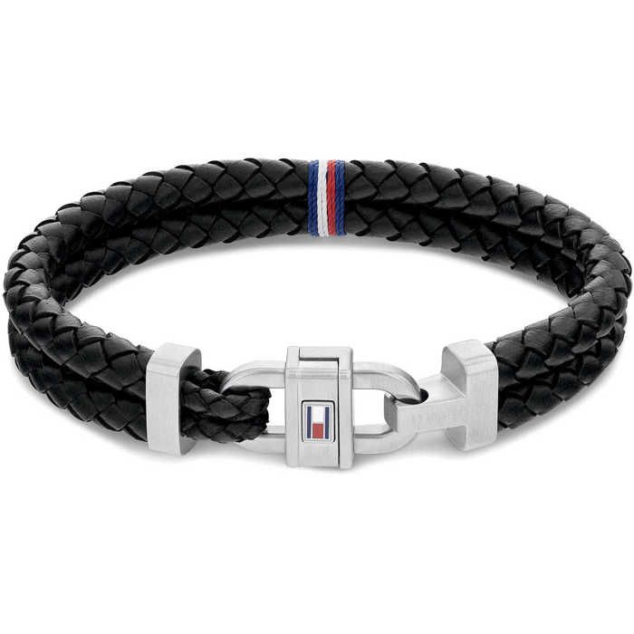 Bracelet - Acier Cuir Argent - Tommy Hilfiger - 2790361