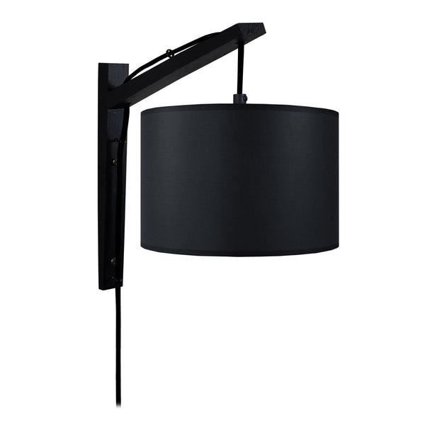 Abat-jour XL Tissu en écru rose pour lampadaires L:38 cm E27 conique
