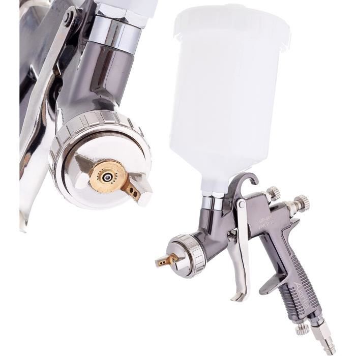 Pistolet pulvérisateur HVLP avec buse de 1,3 mm, kit de pistolet de peinture à air