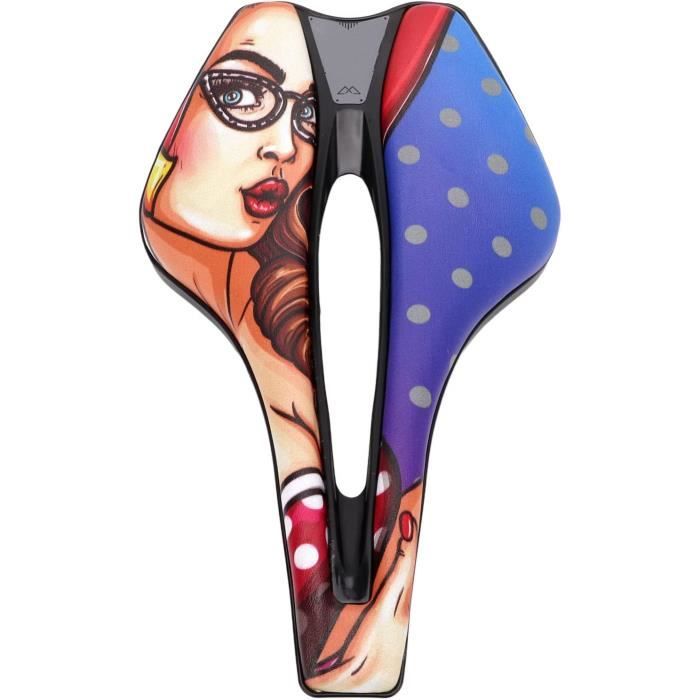 Lv.life Siège De Vélo Accessoire De Remplacement De Selle De Siège En Fiber De Carbone Pour Vélo