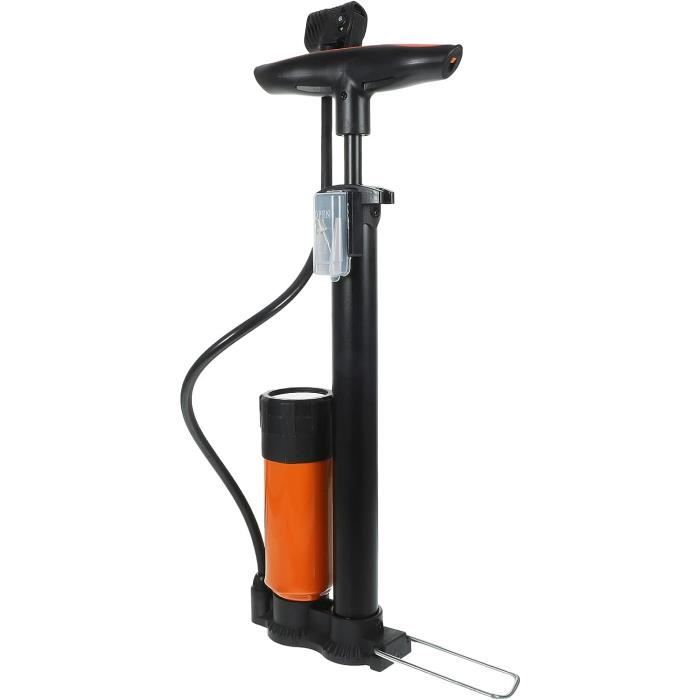 Pompe à Vélo Portable Haute Pression – Alliage Léger, Support De Montage, Gonflage VTT, Route, Gravel Et Moto