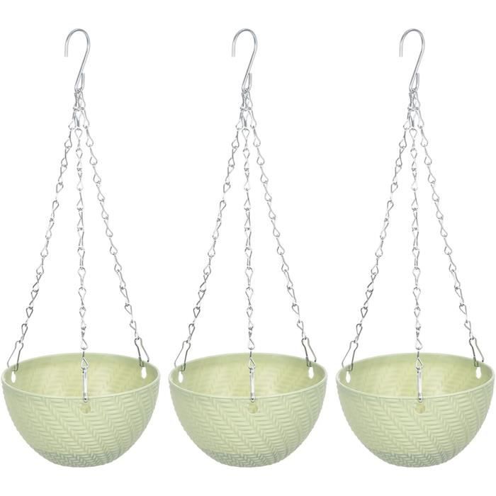 6 Cintres Pour Plantes En Jute - 90 Et 105 Cm, Fait Main, Pour Balcon Et Intérieur