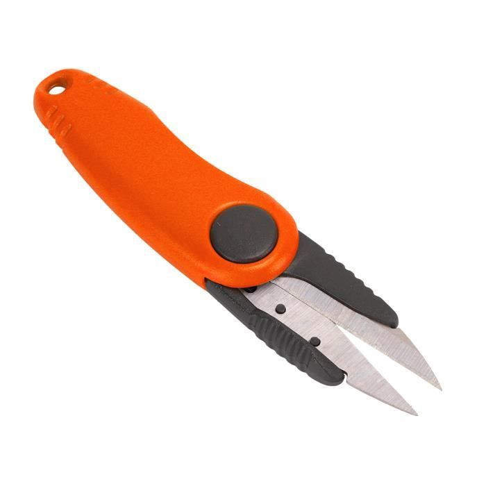 Ciseaux Pêche Pliables EIMSOAH - Forme Crevette, Portable Avec Housse, Coupe-Ligne