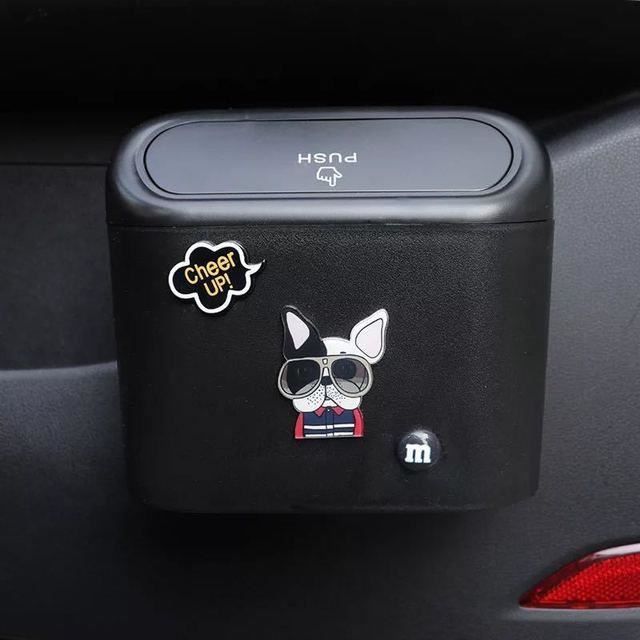 Poubelle De Voiture à Accrocher Sur Portière | Rangement Intérieur Multifonction | Sans Installation, Imperméable | Noir