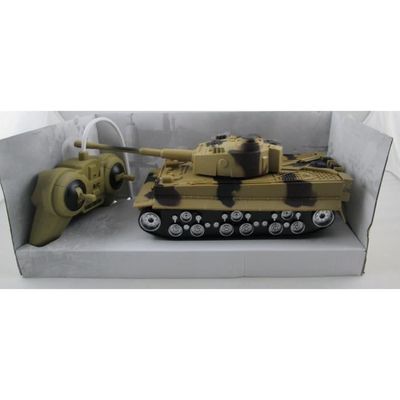 Char Télécommandé pour Garçons Char avec Lumières à Effet Sons Réalistes Batailles Char Jouet Excellent Cadeau Jouet pour Enfants