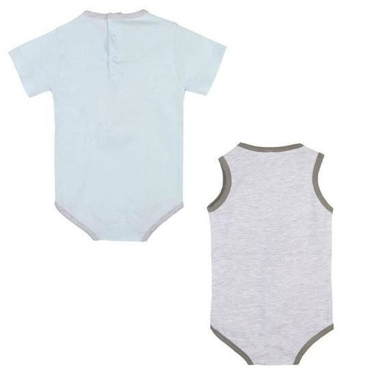 CERDÁ LIFE'S LITTLE MOMENTS - Lot De 2 Body Bébé Garçon Été | Vêtement Pour Bébé 100% Coton De The Avengers [ Iron Man, Thor, Hulk Y El Capitan CERDÁ LIFE'S LITTLE MOMENTS - Lot De 2 Body Bébé Garçon Été | Vêtement Pour Bébé 100% Coton De The Avengers [ Iron Man, Thor, Hulk Y El Capitan