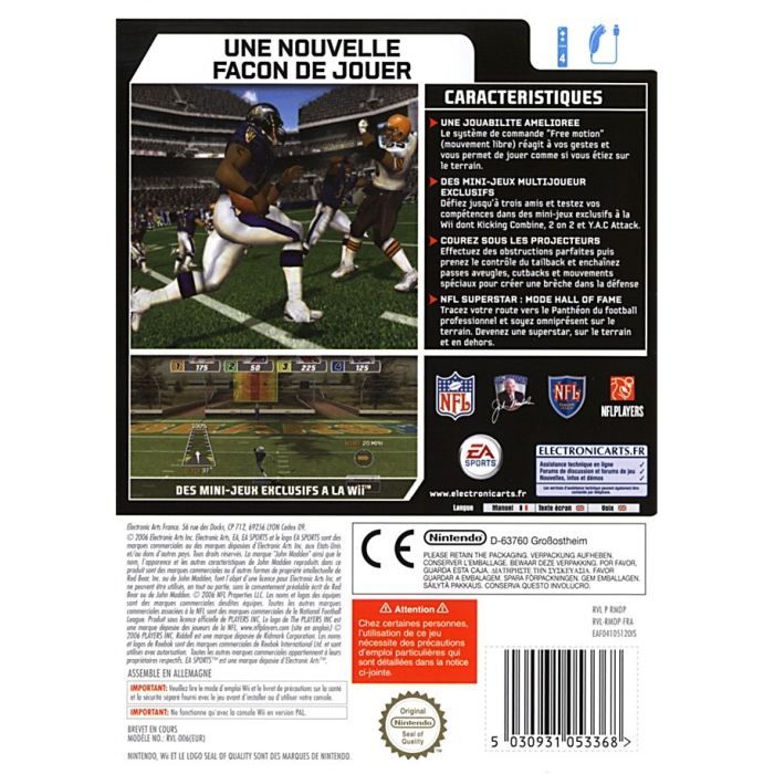 Madden nfl 07 wii deals