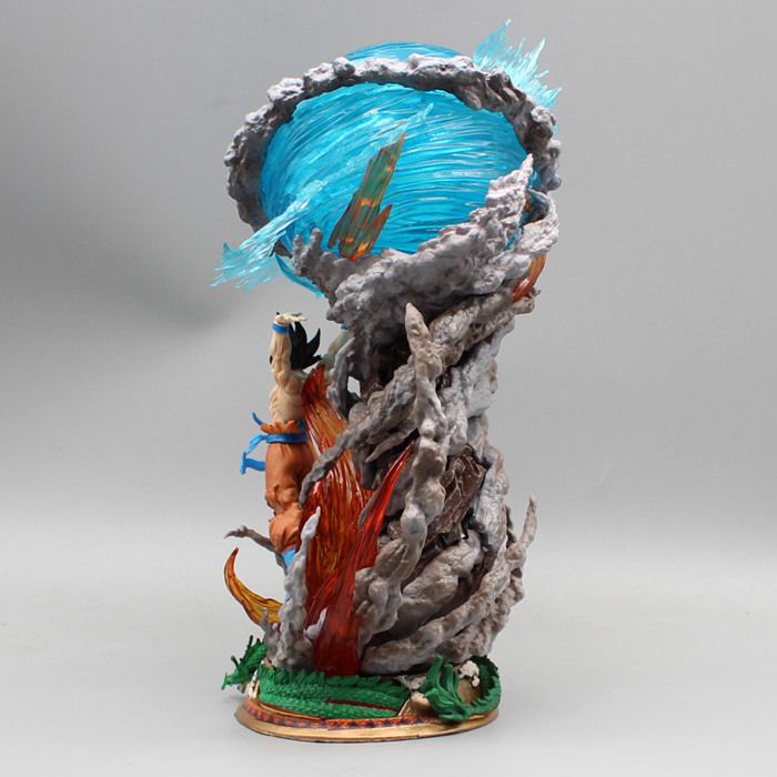STATUE FIGURINE COLLECTION GOKU Spirit Bomb Lumineuse 23cm 377008050587