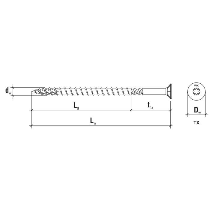 Vis pour construction bois pour professionnels | BERNER