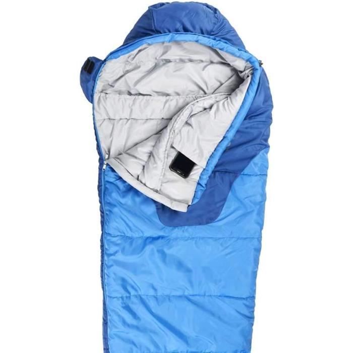 Sac de Couchage Enfant 300 Duvet Enfant Sac de Compression Junior Voyage Sleeping Bag