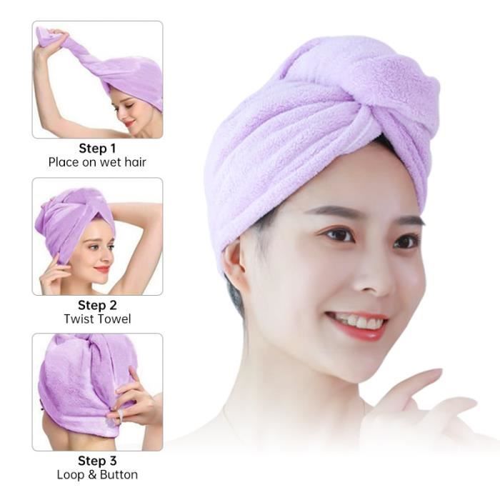 Serviette de visage absorbante en microfibre, bon prix, rose, violet, pour  la salle de bain, la maison, épaisse, nettoyage rapide, T035B - AliExpress