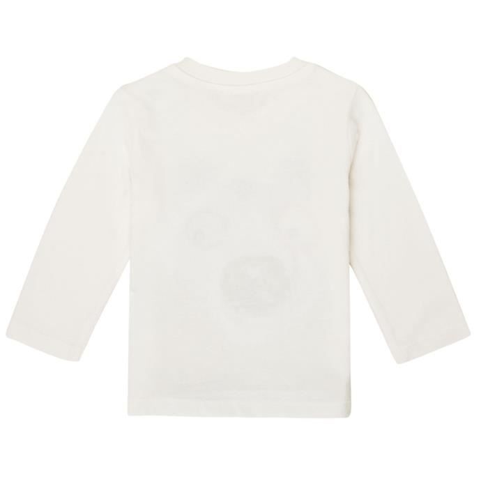 Tee Shirt Bebe Garcon Catimini Motif animal Couleur ecru