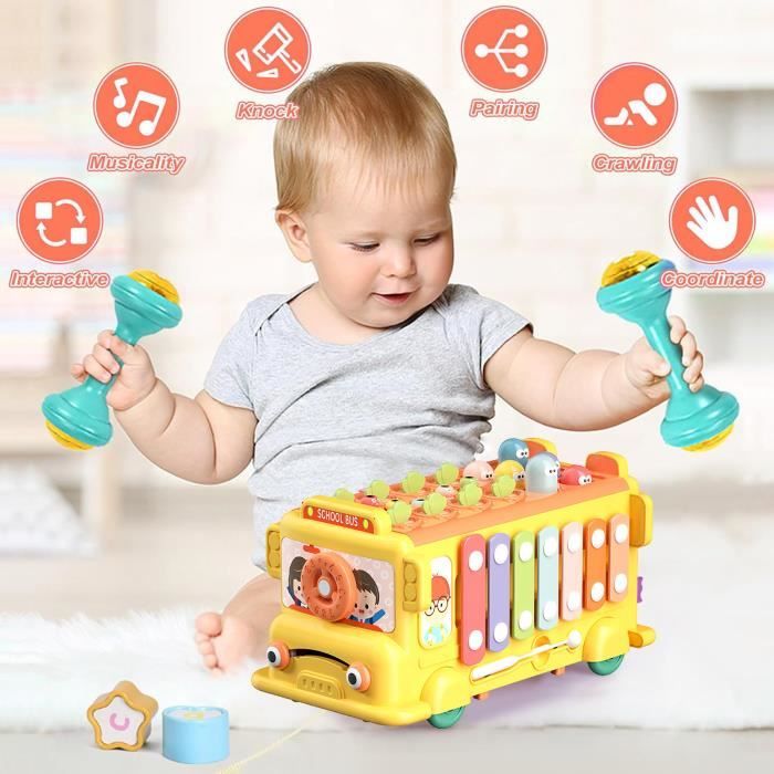 EJ.life jouet pour bébé xylophone Bébé Xylophone Éducatif Intéressant EJ.life jouet pour bébé xylophone Bébé Xylophone Éducatif Intéressant