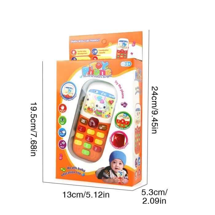Jouet électronique téléphone enfants jouets d'apprentissage Mobile