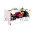Voiture Miniature de Collection - BBURAGO 1/43 - FERRARI F1-75 - Italy Monza GP 2022 - Red / Yellow-2