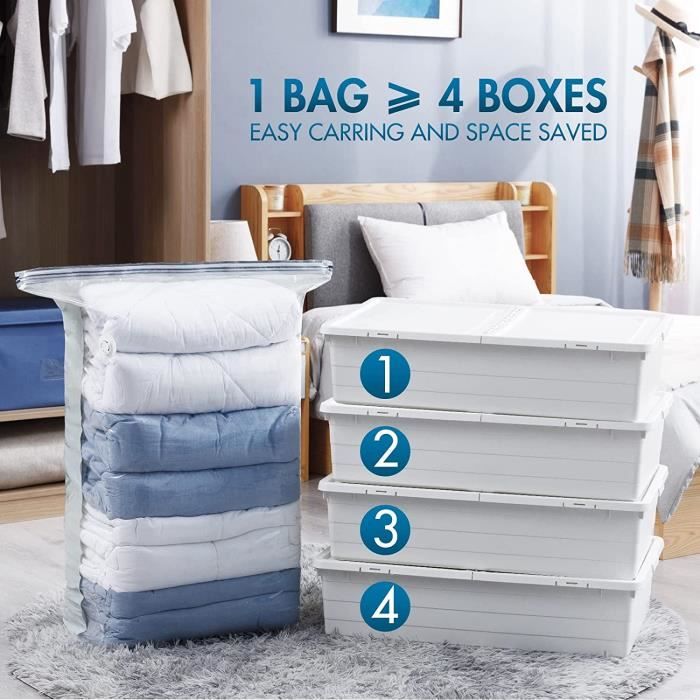 Sac aspirateur gain de place discount
