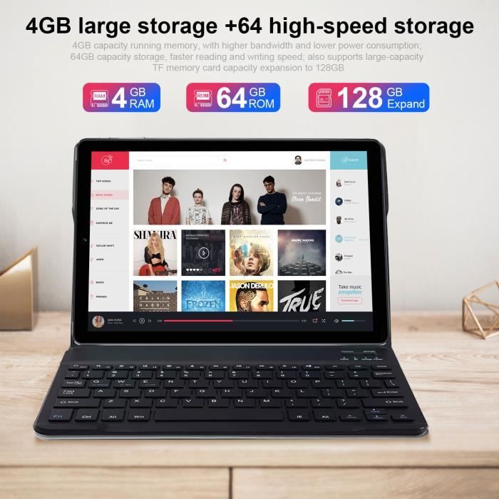 Tablette Tactile Ordinateur portable 2 en 1 Ecran2