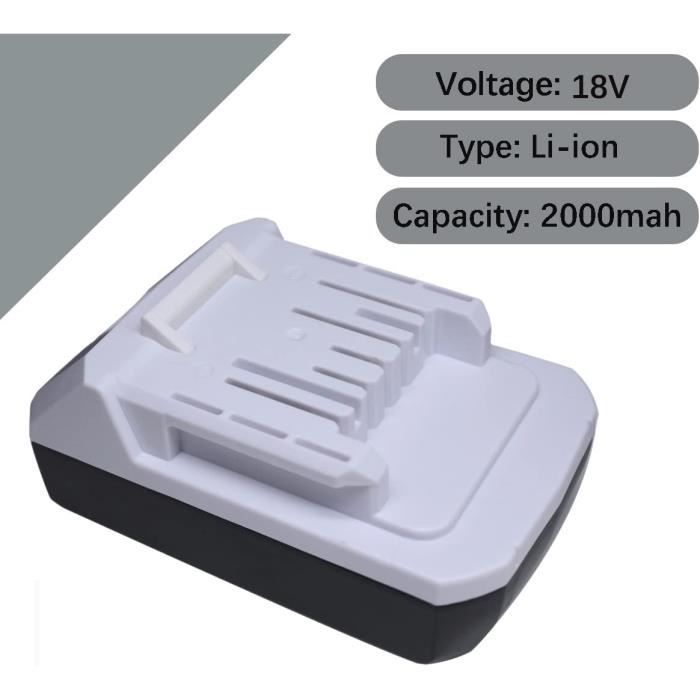 100% nouvelle 18v 5.0ah li-lon batterie+Chargeur batterie ,pour perceuse  Bosch 14.4V - batterie 18V Li-Ion BAT609 BAT609G - Cdiscount Bricolage