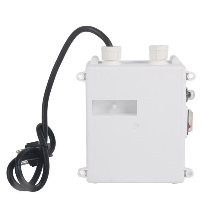 Fafeicy Tauchpumpen-Controller – 0,75 KW, 40 µF, 18 A, 220 V, Mit Thermischem Schutz, EU-Stecker