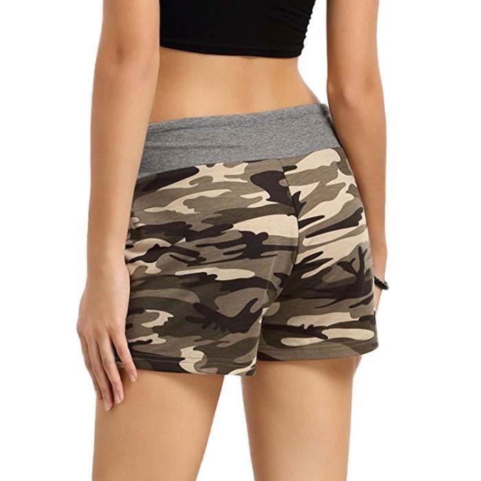 Short femme camouflage clearance