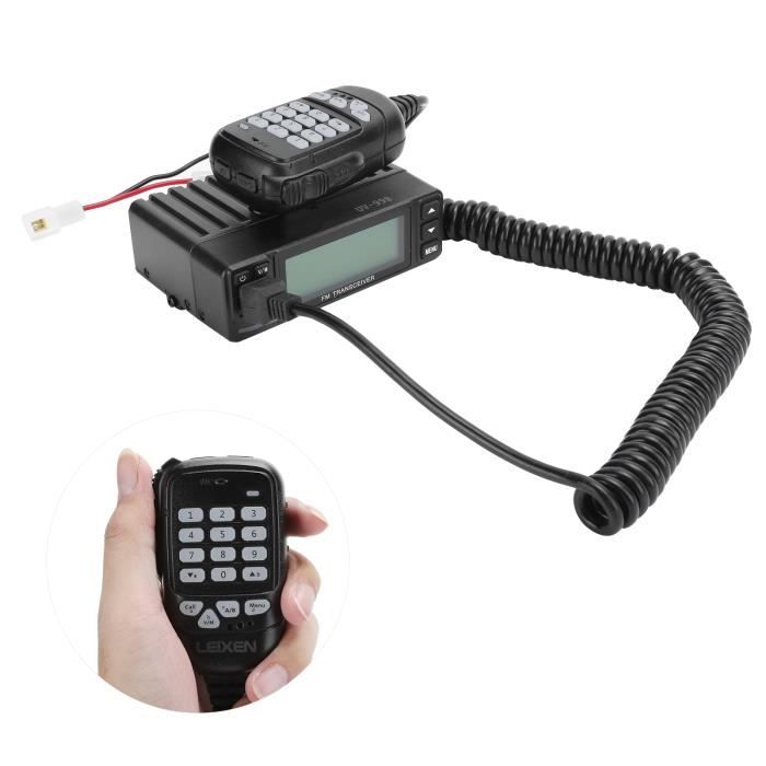 Tbest Émetteur-récepteur radio amateur VV-998 Mini 25W double bande VHF UHF  144 / 430MHz émetteur-récepteur mobile video piece