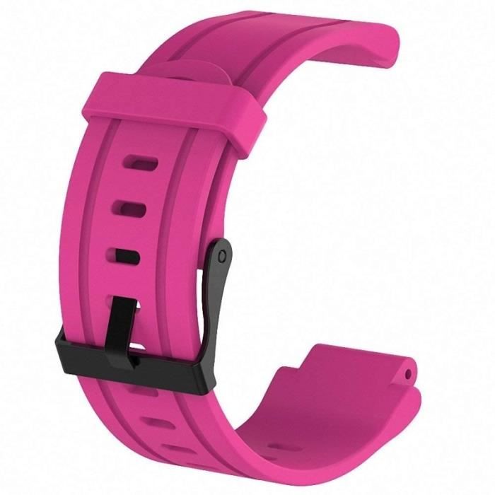 Bracelet Pour Montre Connect e Dragonne Sport En Silicone Garmin