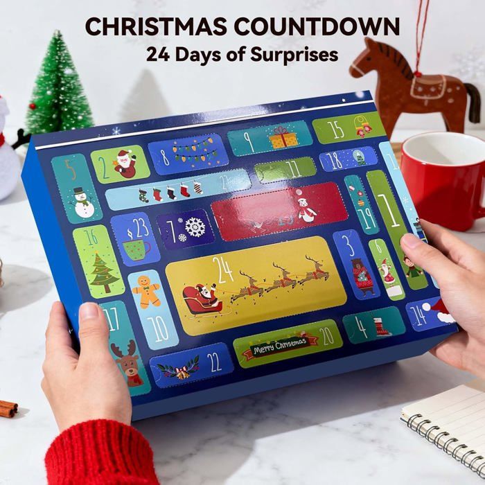 Calendrier De L'Avent Outils Homme 2025 : 24 Surprises Camping Et Extérieur, Cadeau Pour Père, Grand-Père Ou Ados Avant Noël - Maison