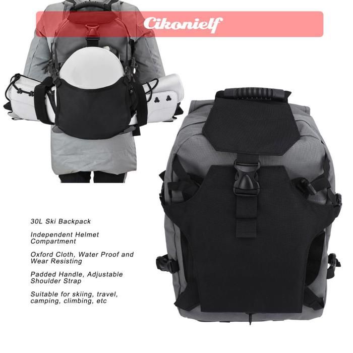 Sac à Dos Chaussures Ski Snowboard AUMTISC - Léger Et Durable Pour Voyage