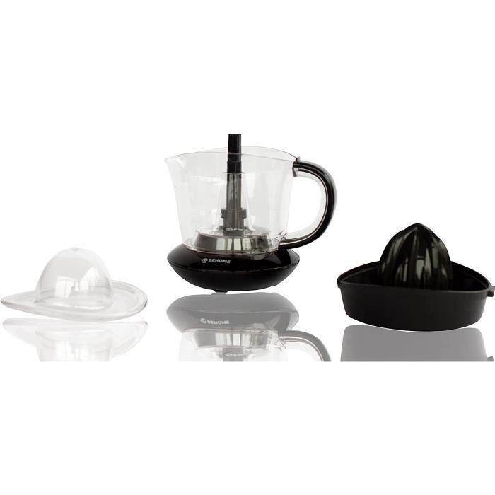 BEHOME Presse-agrumes électrique petite capacité 700ML noir BEHOME Presse-agrumes électrique petite capacité 700ML noir