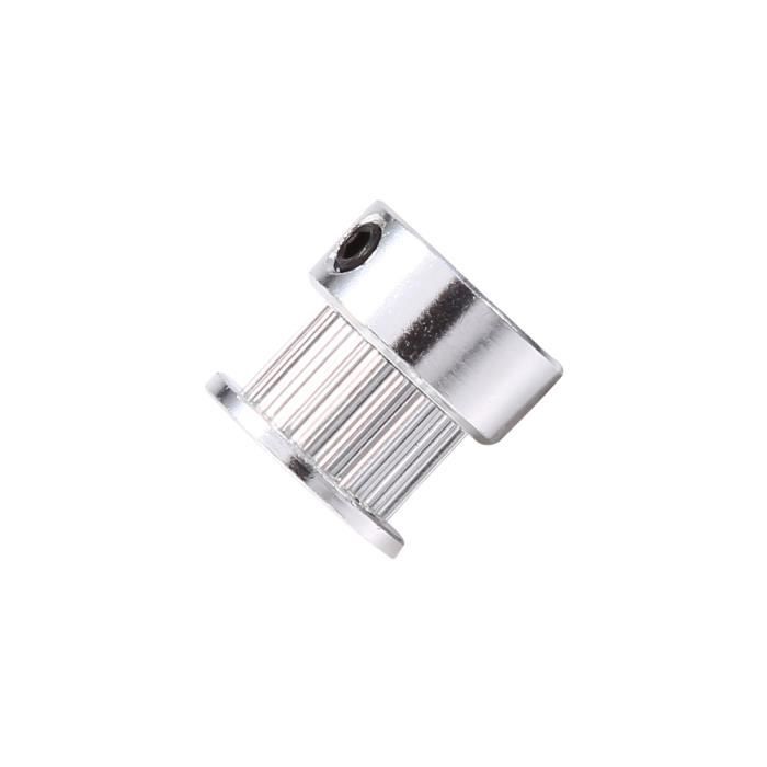 Ensemble Poulie Distribution 20 Dents - Roue Synchrone Aluminium 60 Dents + Courroie 280mm Alésage 5mm