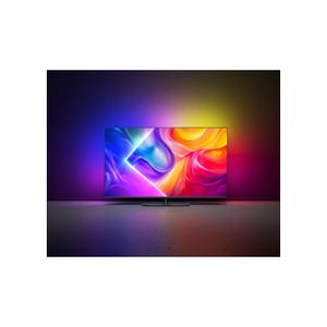 PHILIPS TV LED 4K 139 cm 55PUS8808/12 THE ONE 4K Ambilight 139 cm pas cher