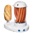 Machine à Hot Dog et Cuiseur à oeufs Clatronic HDM 3420 EKN Blanc-0